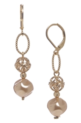 Lauren Pearl Drop Earring - Gold