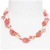 Ronnie Mae Necklace - Coral