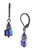 Heidi Drop Earrings - Purple Aurora Borealis