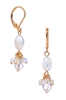 Andrea Drop Earring - White Mother of Pearl