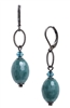 Ashley Drop Earring - Teal Jade