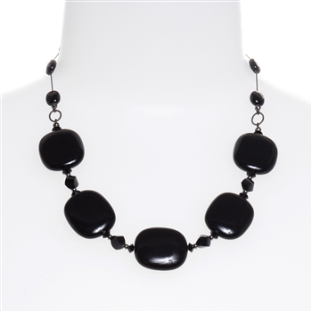 Ashley Necklace - Black Onyx