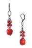 Brianna Long Earring - Coral
