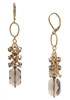 Brianna Long Earring - Smokey Quartz