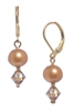 Clansy Pearl Drop Earring - Copper