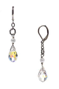 Carrie Drop Earring - Crystal