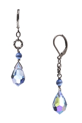 Carrie Drop Earring - Lt. Sapphire