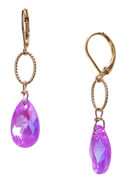 Elizabeth Drop Earring - Magenta