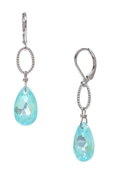 Elizabeth Drop Earring - Aqua