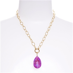 Elizabeth Necklace - Magenta