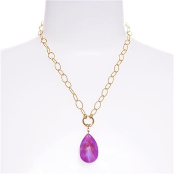 Elizabeth Necklace - Magenta