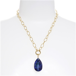 Elizabeth Necklace - Navy