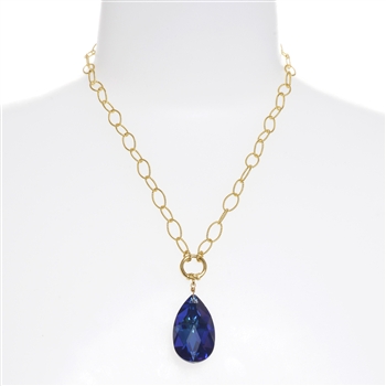 Elizabeth Necklace - Navy