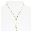 Felicia Necklace - Soft Yellow