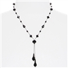 Felicia Necklace - Jet Black