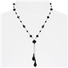 Felicia Necklace - Jet Black