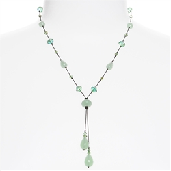 Felicia Necklace - Mint Green