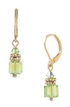 Heidi Drop Earring - Peridot