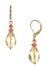 Annie Drop Earring - Orange / Yellow Multi