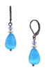 Annie Drop Earring - Aqua Multi