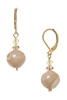 Annie Drop Earring - Natural Ivory