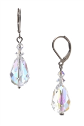 Annie Drop Earring - Crystal