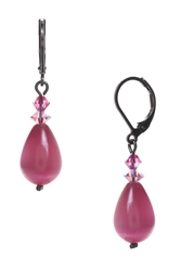 Annie Drop Earring - Pink