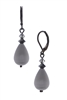 Annie Drop Earring - Gray