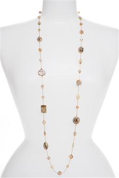 Annie Illusion Necklace - Natural Ivory