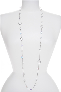 Annie Illusion Necklace - Crystal