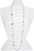 Annie Illusion Necklace - Violet