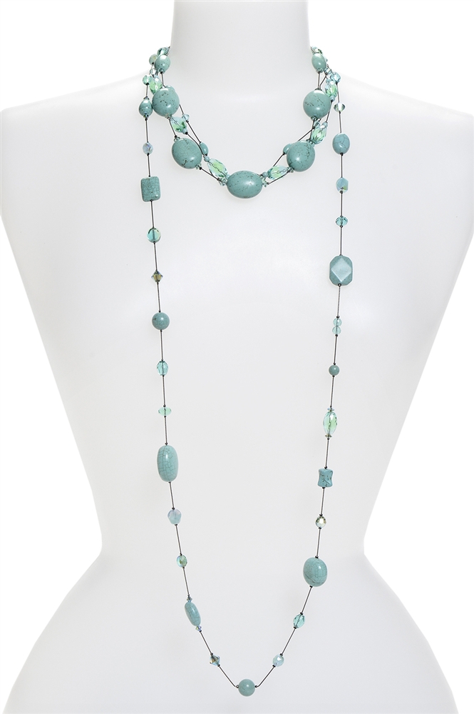 turquoise bead necklace