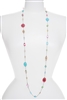 Annie Illusion Necklace - Pastel Multi