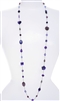 Annie Illusion Necklace - Purple Mix