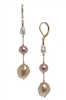 Illusion Pearl Long Earrings - Multi