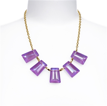 Kylie Necklace - Violet
