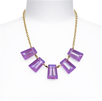 Kylie Necklace - Violet