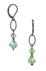 Melinda Drop Earring - Peridot