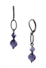 Melinda Drop Earring - Purple
