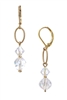 Melinda Drop Earring - Crystal