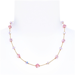 Melinda Necklace - Pink