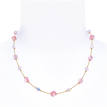 Melinda Necklace - Pink