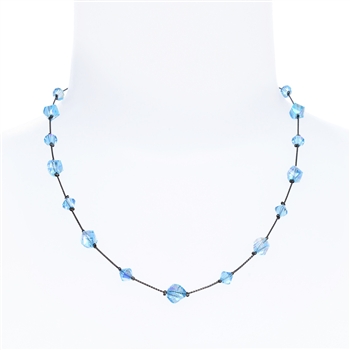 Melinda Necklace - Lt. Sapphire