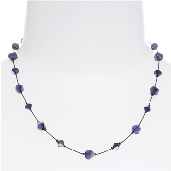 Melinda Necklace - Purple