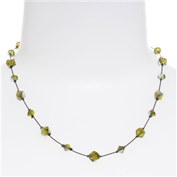 Melinda Necklace - Olivine