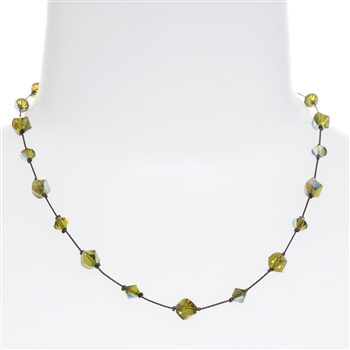 Melinda Necklace - Olivine