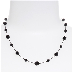 Melinda Necklace - Jet