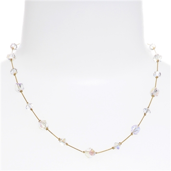 Melinda Necklace - Crystal