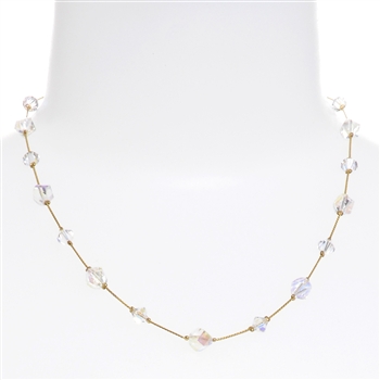 Melinda Necklace - Crystal