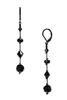 Natalie Earring - Jet Black